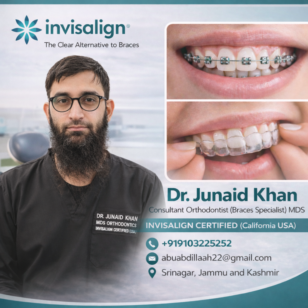 Patient receiving dental care at Dr. Junaid Khan's clinic